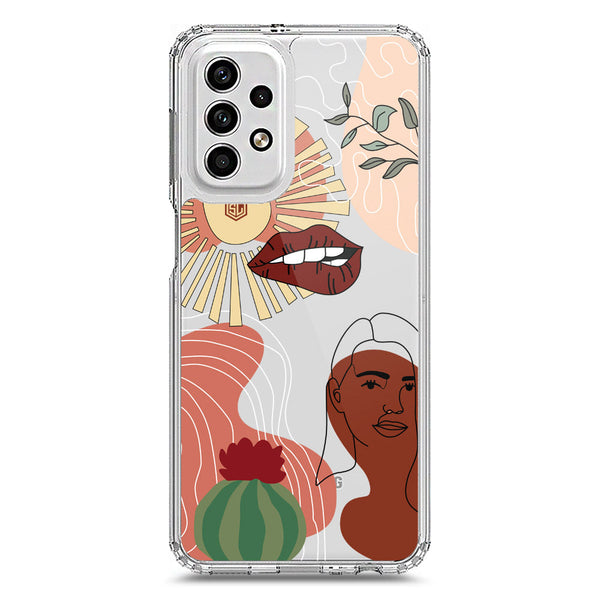 Aesthetic Modern Art Series - Design 5 - Soft Phone Case - Crystal Clear Case - Samsung Galaxy A23 5G