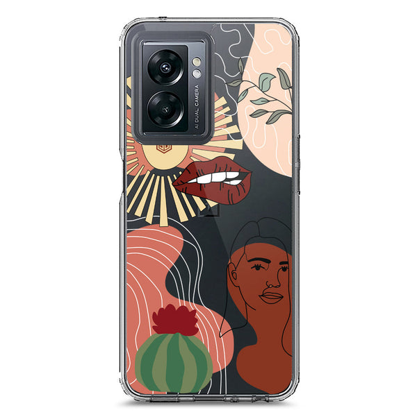 Aesthetic Modern Art Series - Design 5 - Soft Phone Case - Crystal Clear Case - OnePlus Nord N300