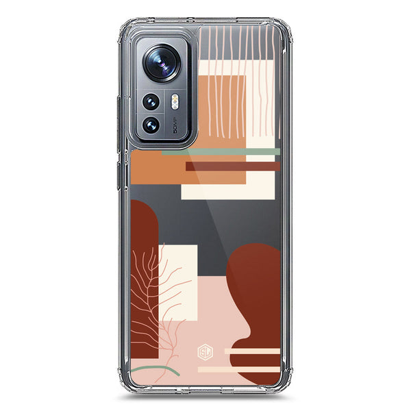 Aesthetic Modern Art Series - Design 6 - Soft Phone Case - Crystal Clear Case - Xiaomi 12 Pro