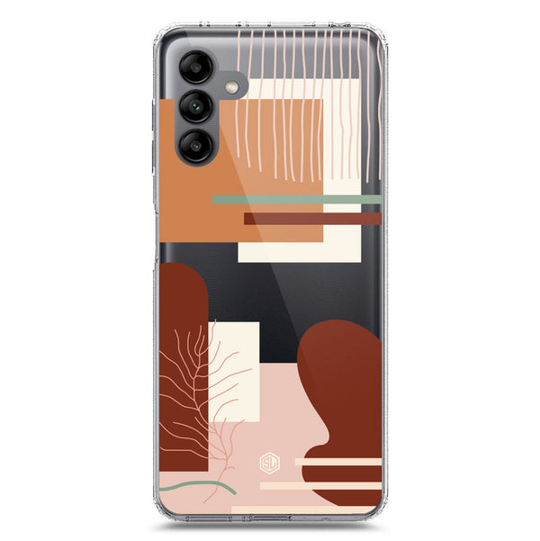 Aesthetic Modern Art Series - Design 6 - Soft Phone Case - Crystal Clear Case - Samsung Galaxy A04s