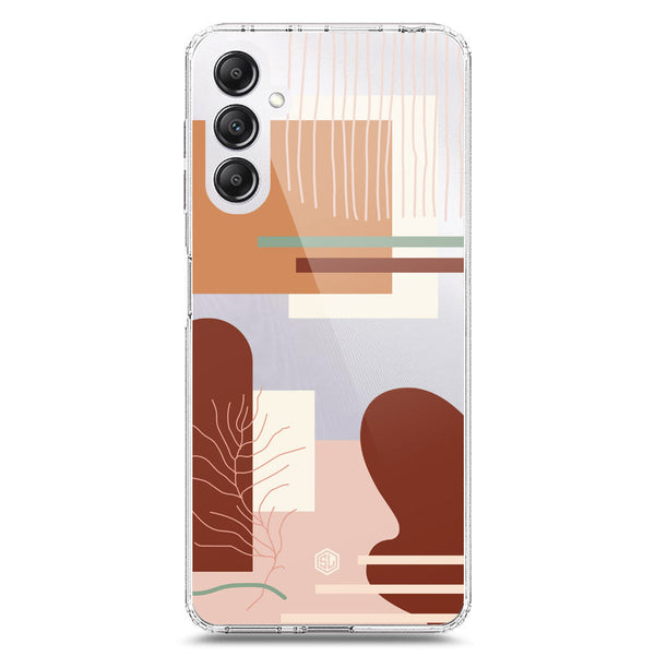 Aesthetic Modern Art Series - Design 6 - Soft Phone Case - Crystal Clear Case - Samsung Galaxy A14 5G