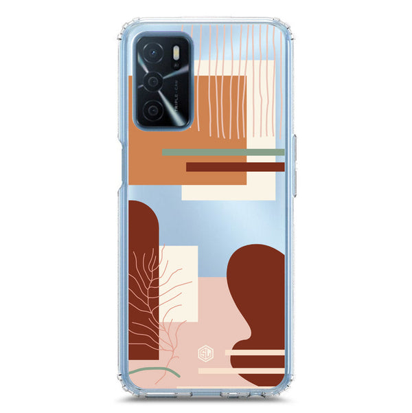 Aesthetic Modern Art Series - Design 6 - Soft Phone Case - Crystal Clear Case - Oppo A54s