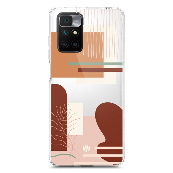 Aesthetic Modern Art Series - Design 6 - Soft Phone Case - Crystal Clear Case - Xiaomi Redmi 10 Prime