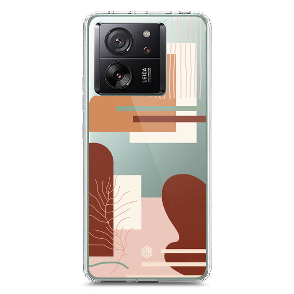 Aesthetic Modern Art Series - Design 6 - Soft Phone Case - Crystal Clear Case - Xiaomi 13T Pro