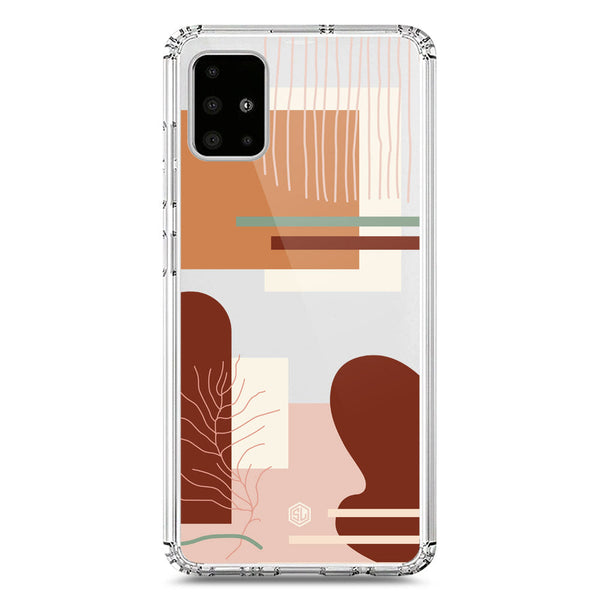 Aesthetic Modern Art Series - Design 6 - Soft Phone Case - Crystal Clear Case - Samsung Galaxy A71