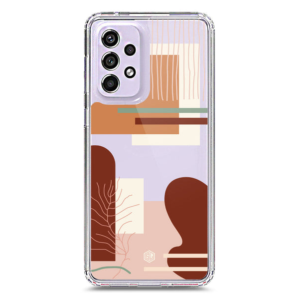 Aesthetic Modern Art Series - Design 6 - Soft Phone Case - Crystal Clear Case - Samsung Galaxy A33 5G