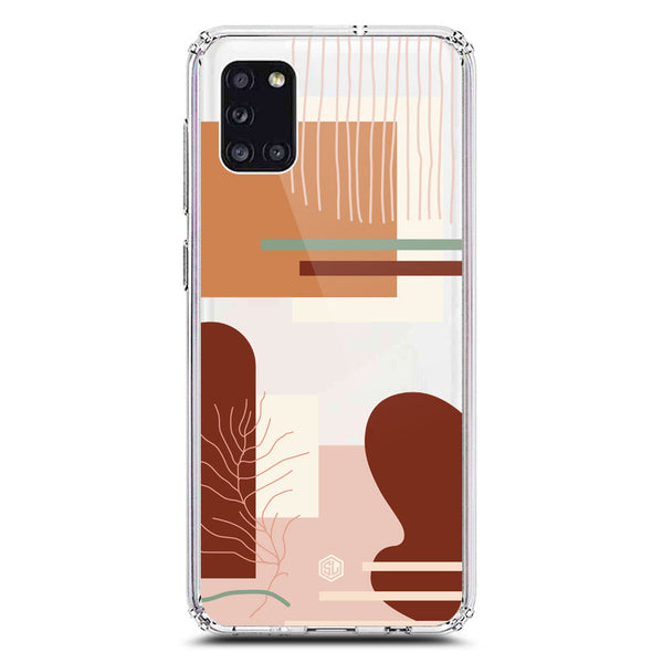 Aesthetic Modern Art Series - Design 6 - Soft Phone Case - Crystal Clear Case - Samsung Galaxy A31