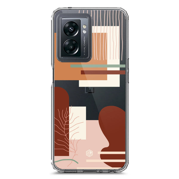 Aesthetic Modern Art Series - Design 6 - Soft Phone Case - Crystal Clear Case - OnePlus Nord N300