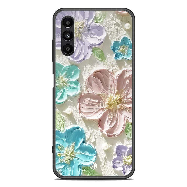 Floral Series Soft Phone Case - Premium Glass Case - Design 14 - Samsung Galaxy A04s