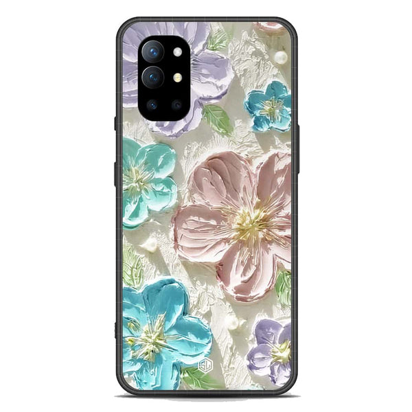 Floral Series Soft Phone Case - Premium Glass Case - Design 14 - OnePlus 9R