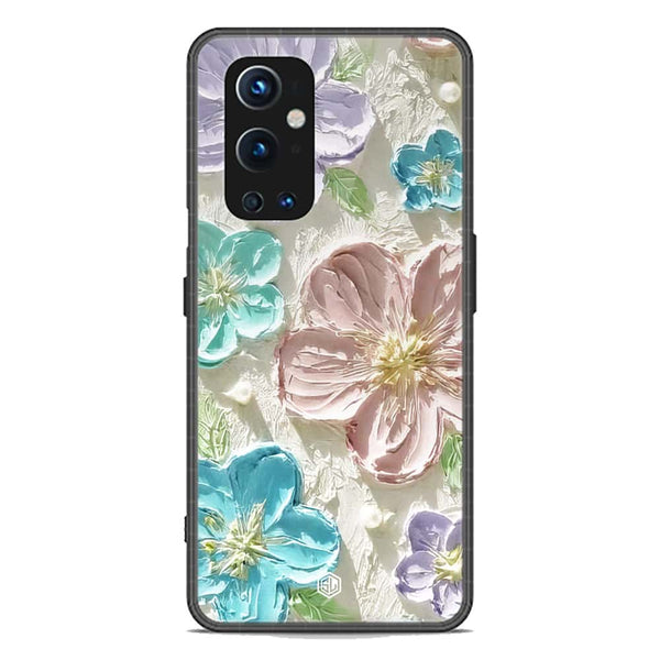 Floral Series Soft Phone Case - Premium Glass Case - Design 14 - OnePlus 9 Pro