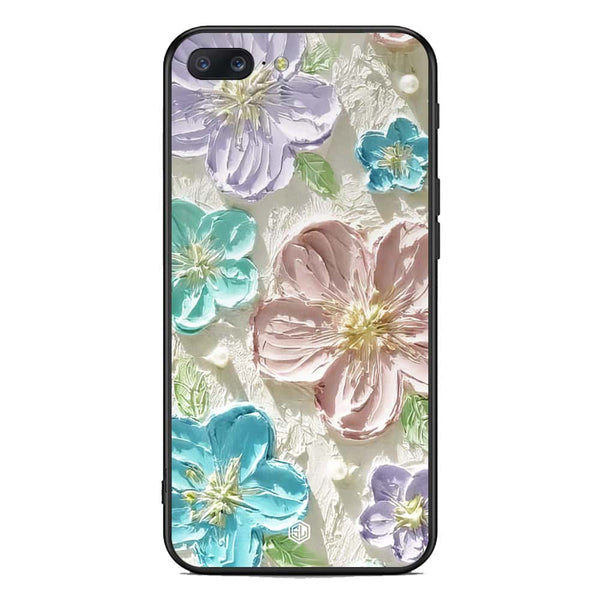 Floral Series Soft Phone Case - Premium Glass Case - Design 14 - OnePlus 5