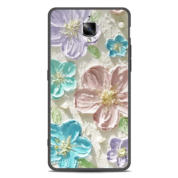 Floral Series Soft Phone Case - Premium Glass Case - Design 14 - OnePlus 3T