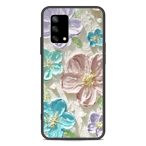 Floral Series Soft Phone Case - Premium Glass Case - Design 14 - Oppo Reno 6 Lite