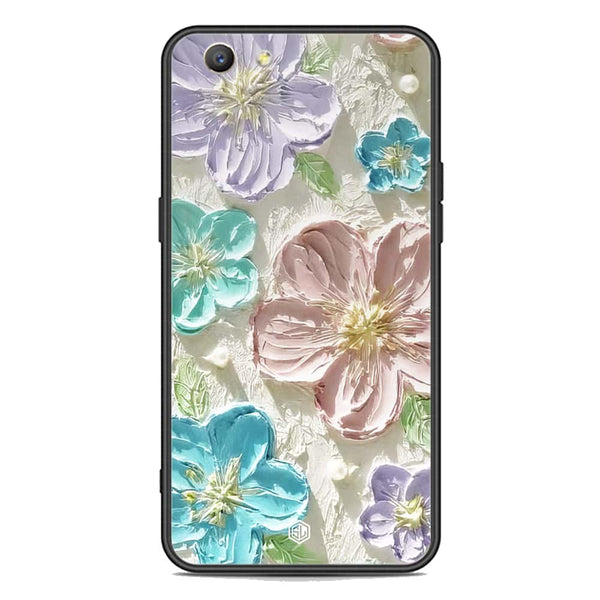 Floral Series Soft Phone Case - Premium Glass Case - Design 14 - Oppo A59