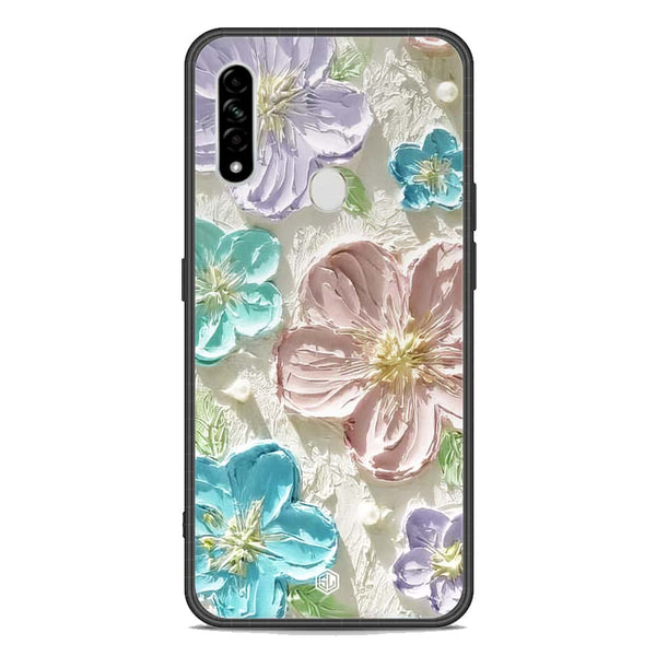 Floral Series Soft Phone Case - Premium Glass Case - Design 14 - Oppo A31