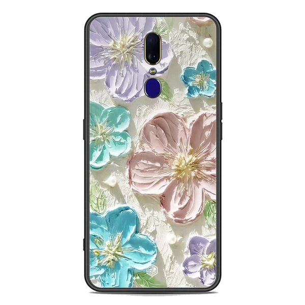 Floral Series Soft Phone Case - Premium Glass Case - Design 14 - Oppo A9 / A9x