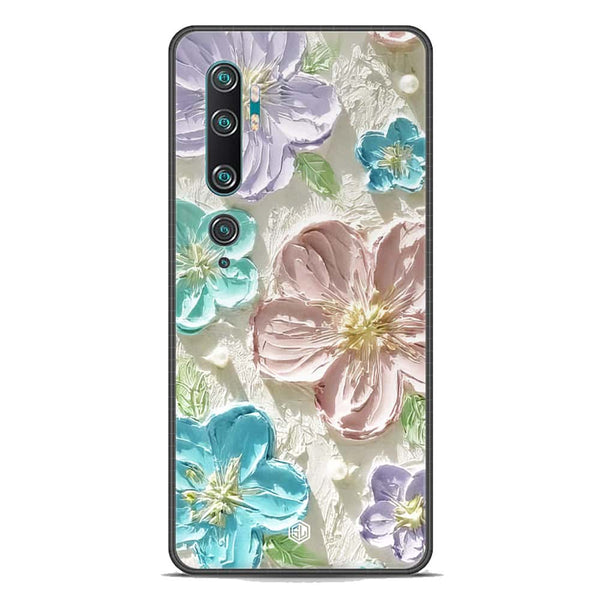 Floral Series Soft Phone Case - Premium Glass Case - Design 14 - Xiaomi Mi Note 10 Pro