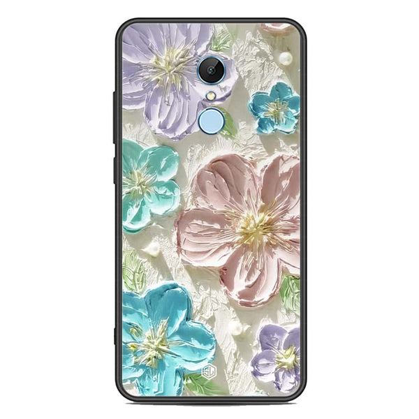 Floral Series Soft Phone Case - Premium Glass Case - Design 14 - Xiaomi Redmi 5