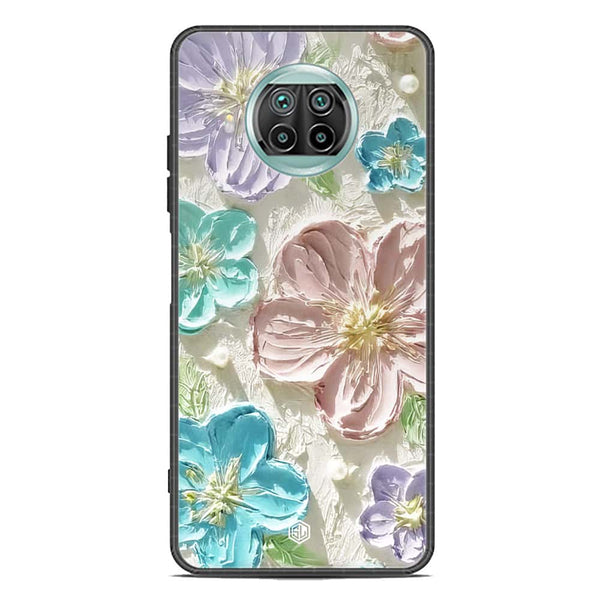 Floral Series Soft Phone Case - Premium Glass Case - Design 14 - Xiaomi Mi 10i