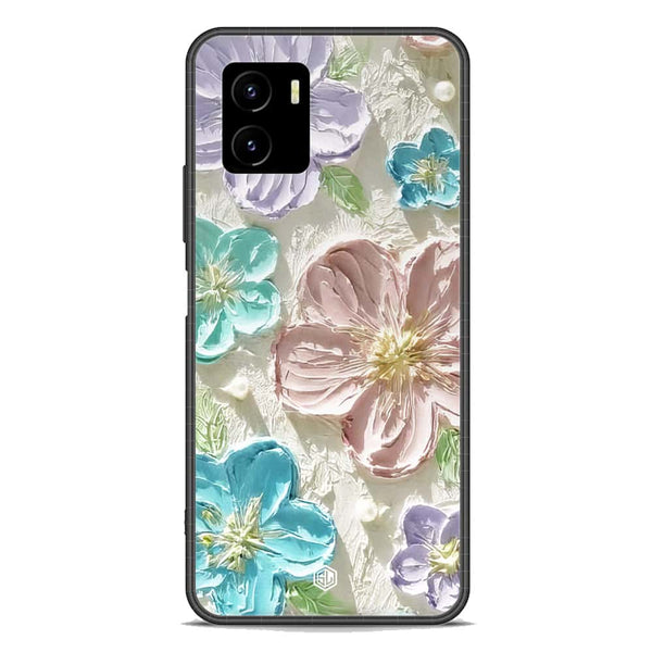 Floral Series Soft Phone Case - Premium Glass Case - Design 14 - Vivo Y01