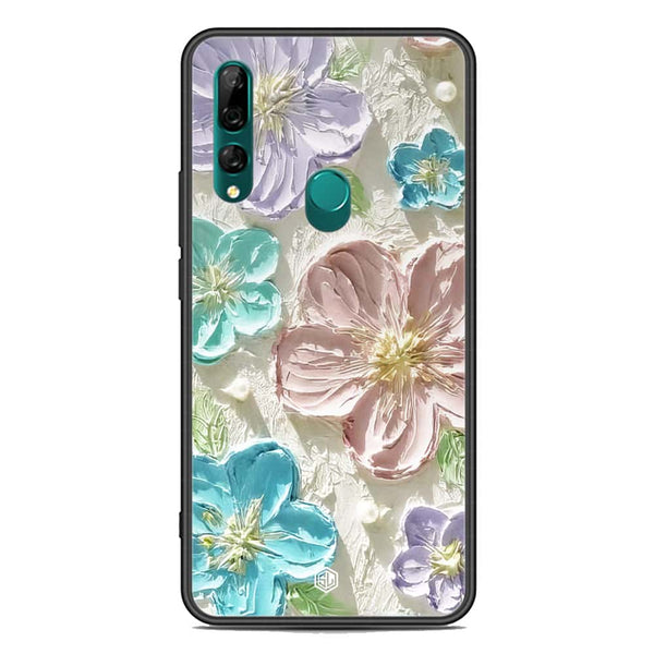 Floral Series Soft Phone Case - Premium Glass Case - Design 14 - Huawei Y9 Prime 2019