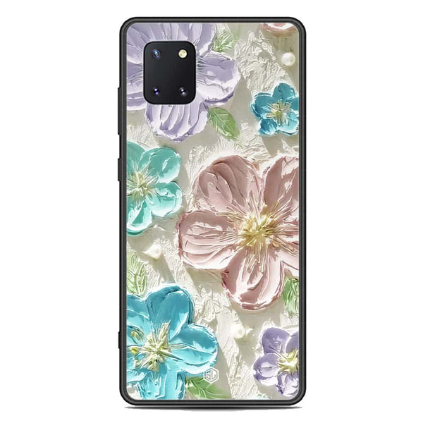 Floral Series Soft Phone Case - Premium Glass Case - Design 14 - Samsung Galaxy Note 10 Lite