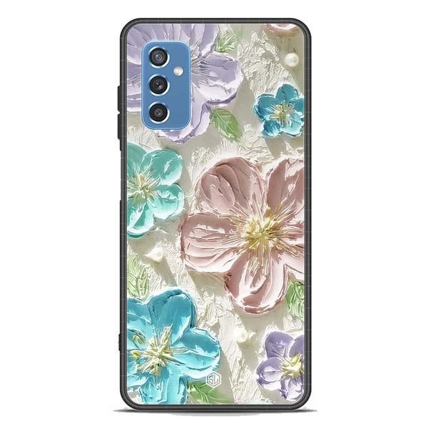 Floral Series Soft Phone Case - Premium Glass Case - Design 14 - Samsung Galaxy M52 5G