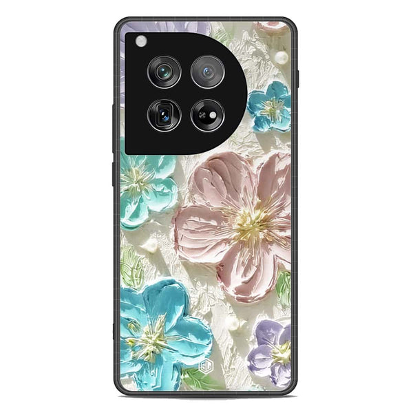 Floral Series Soft Phone Case - Premium Glass Case - Design 14 - OnePlus 12