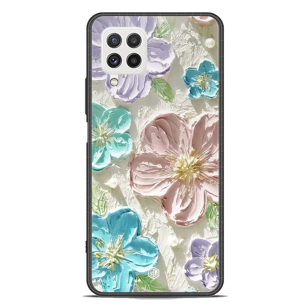 Floral Series Soft Phone Case - Premium Glass Case - Design 14 - Samsung Galaxy M32