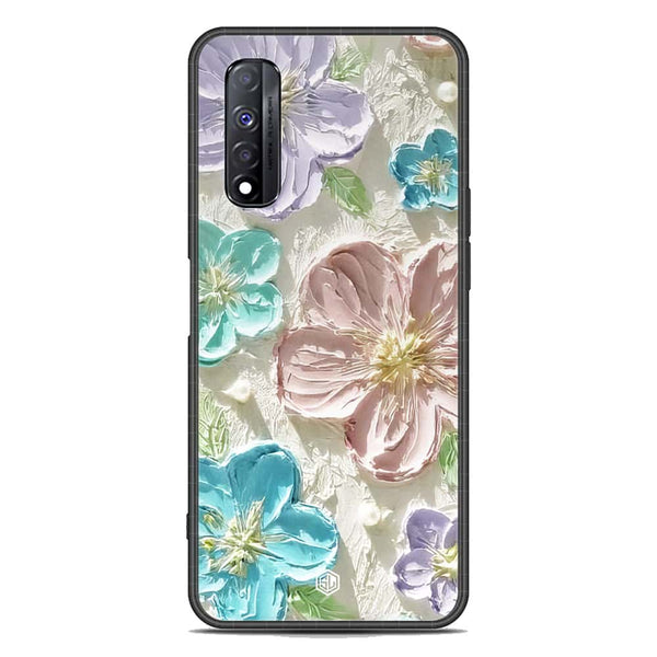 Floral Series Soft Phone Case - Premium Glass Case - Design 14 - Realme Narzo 30