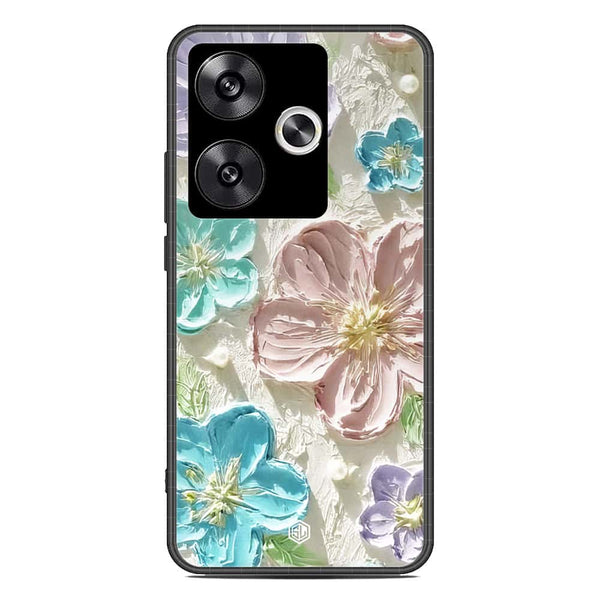 Floral Series Soft Phone Case - Premium Glass Case - Design 14 - Xiaomi Poco F6