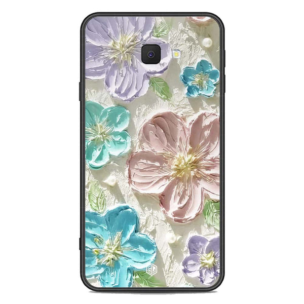 Floral Series Soft Phone Case - Premium Glass Case - Design 14 - Samsung Galaxy J7 Prime