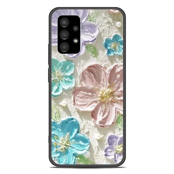 Floral Series Soft Phone Case - Premium Glass Case - Design 14 - Samsung Galaxy A73 5G