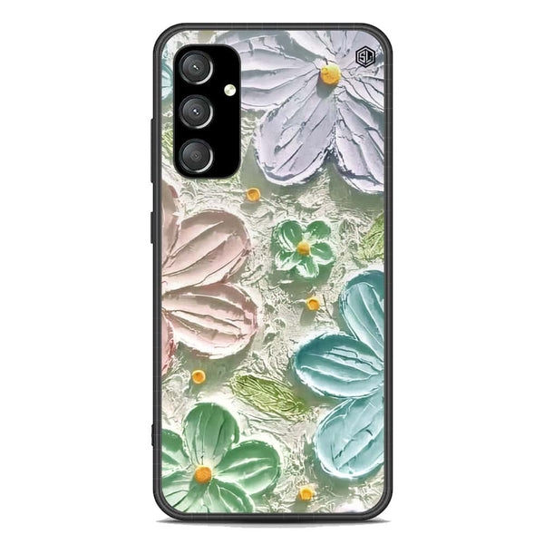 Floral Series Soft Phone Case - Premium Glass Case - Design 15 - Samsung Galaxy A14