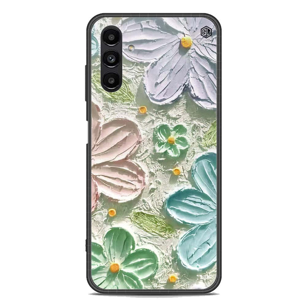 Floral Series Soft Phone Case - Premium Glass Case - Design 15 - Samsung Galaxy A04s