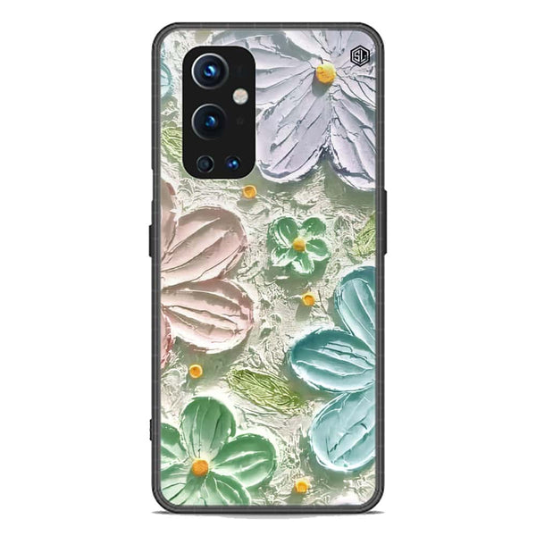 Floral Series Soft Phone Case - Premium Glass Case - Design 15 - OnePlus 9 Pro