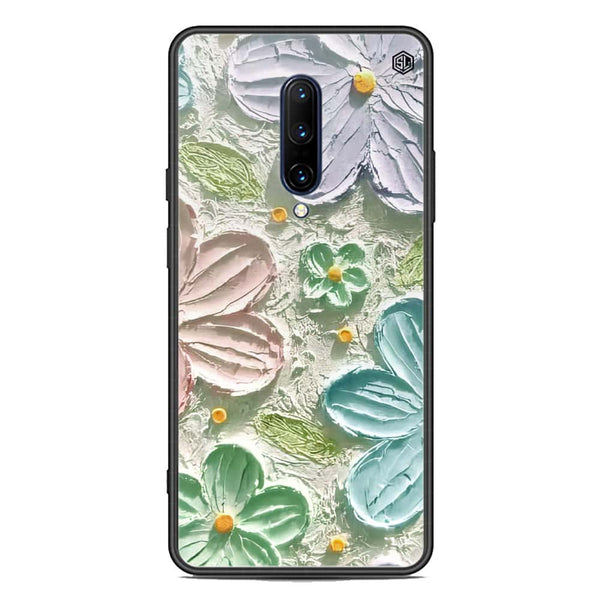 Floral Series Soft Phone Case - Premium Glass Case - Design 15 - OnePlus 7 Pro