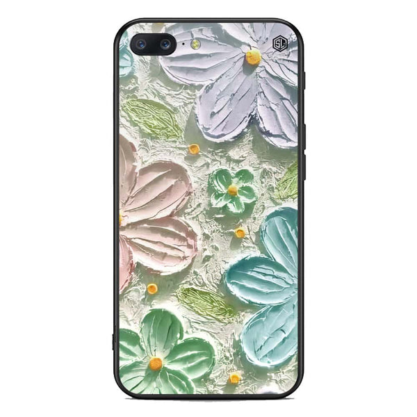 Floral Series Soft Phone Case - Premium Glass Case - Design 15 - OnePlus 5