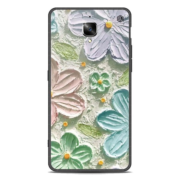 Floral Series Soft Phone Case - Premium Glass Case - Design 15 - OnePlus 3T