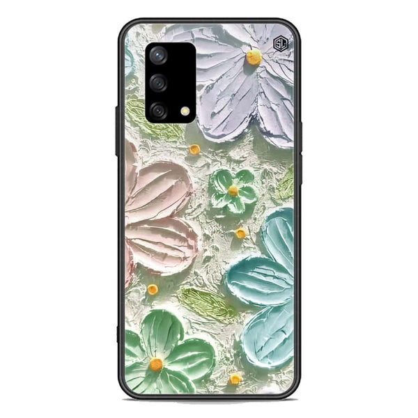 Floral Series Soft Phone Case - Premium Glass Case - Design 15 - Oppo Reno 6 Lite