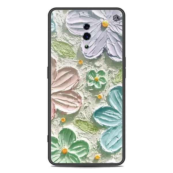 Floral Series Soft Phone Case - Premium Glass Case - Design 15 - Oppo Reno