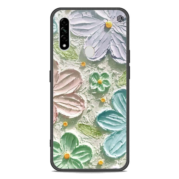 Floral Series Soft Phone Case - Premium Glass Case - Design 15 - Oppo A31