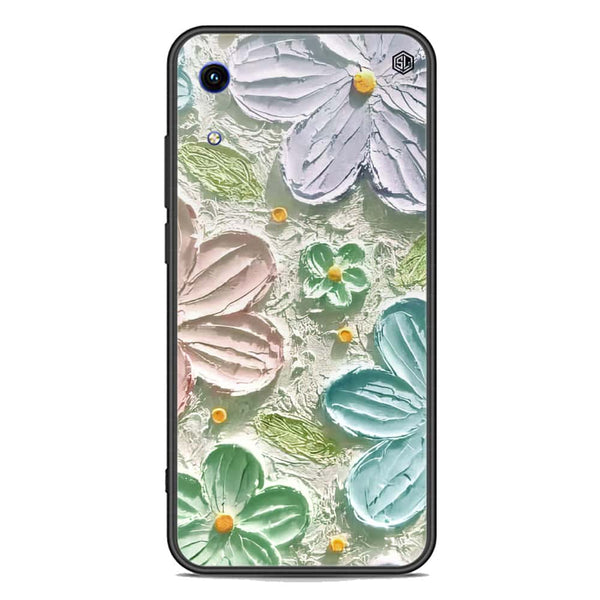 Floral Series Soft Phone Case - Premium Glass Case - Design 15 - Huawei Y6s 2019