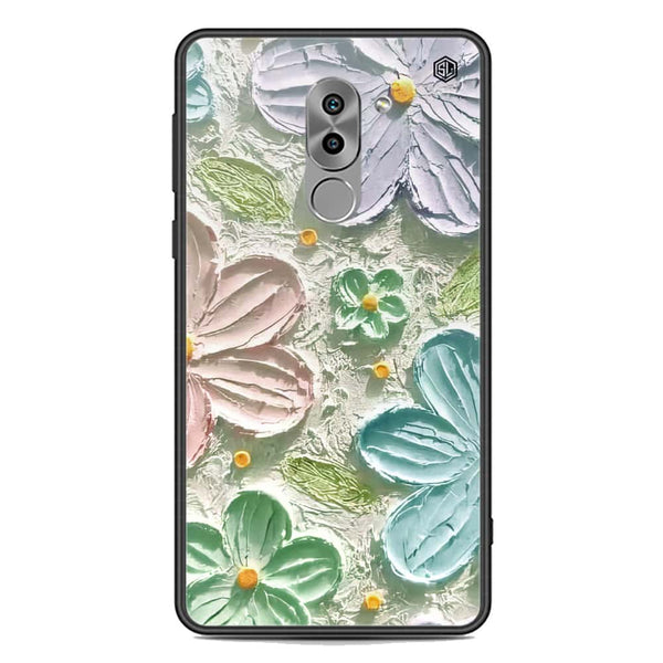 Floral Series Soft Phone Case - Premium Glass Case - Design 15 - Huawei Mate 9 Lite