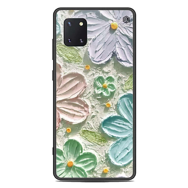 Floral Series Soft Phone Case - Premium Glass Case - Design 15 - Samsung Galaxy Note 10 Lite