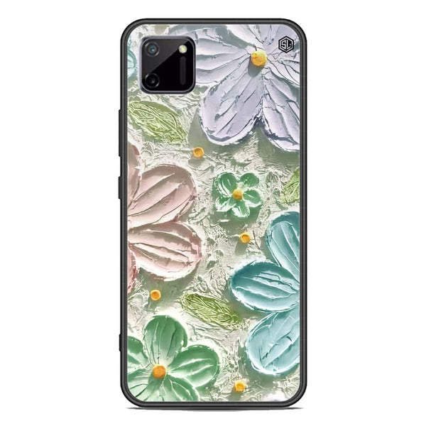 Floral Series Soft Phone Case - Premium Glass Case - Design 15 - Realme C11