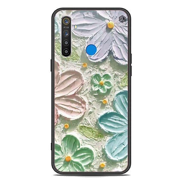 Floral Series Soft Phone Case - Premium Glass Case - Design 15 - Realme 6i