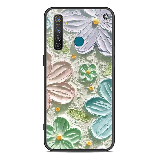 Floral Series Soft Phone Case - Premium Glass Case - Design 15 - Realme 5 Pro