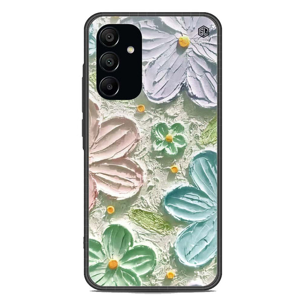 Floral Series Soft Phone Case - Premium Glass Case - Design 15 - Samsung Galaxy A15 5G